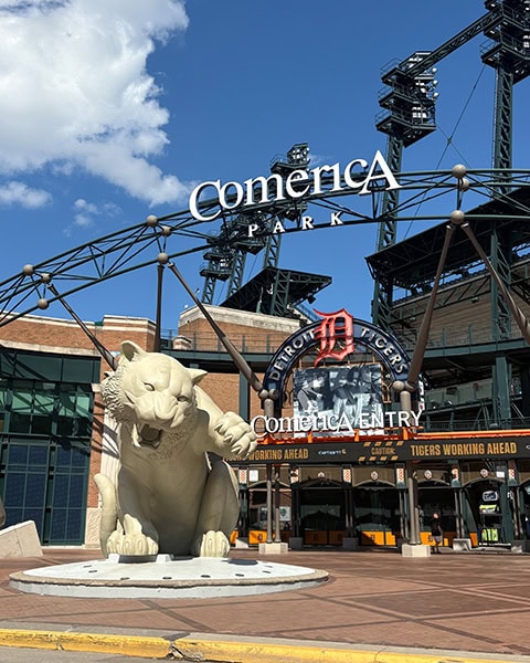 Baseball Stadium der Tigers