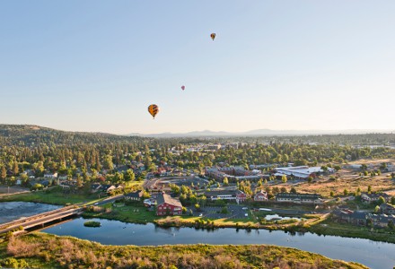USA/Oregon/Bend/Balloons