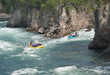 Kanada/British Columbia/Wells Gray Provincial Park/Rafting