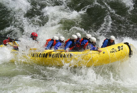 Kanada/British Columbia/Wells Gray Provincial Park/Rafting
