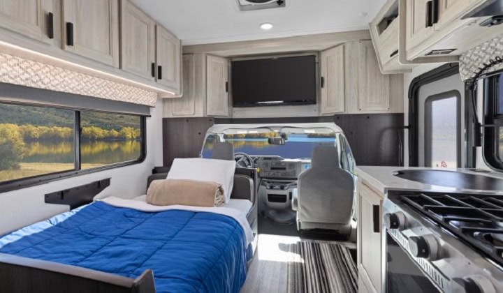 Camper/Roadbear/Type SVC 23-25/Bett vorne