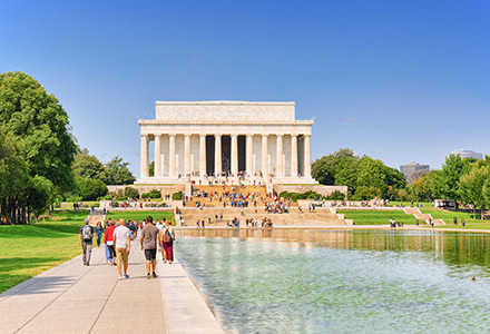 USA/Washington D.C./Lincoln memorial