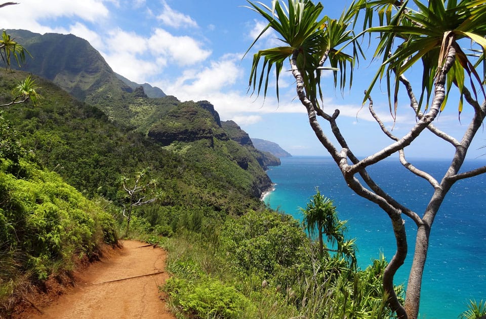 Wandern an der Na Pali Küste auf Kauai
