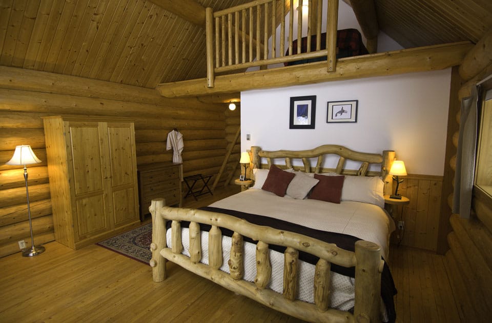 Zimmer der Tweedsmuir Park Lodge