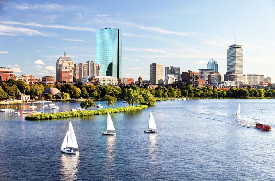 Charles River in Boston