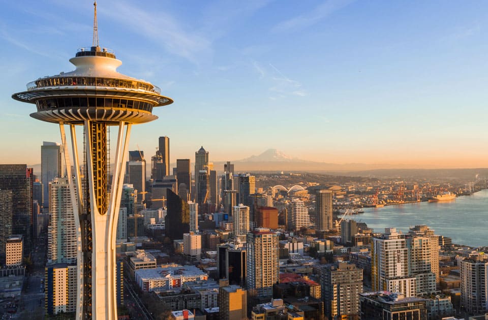 Seattle Skyline mit Space Needle