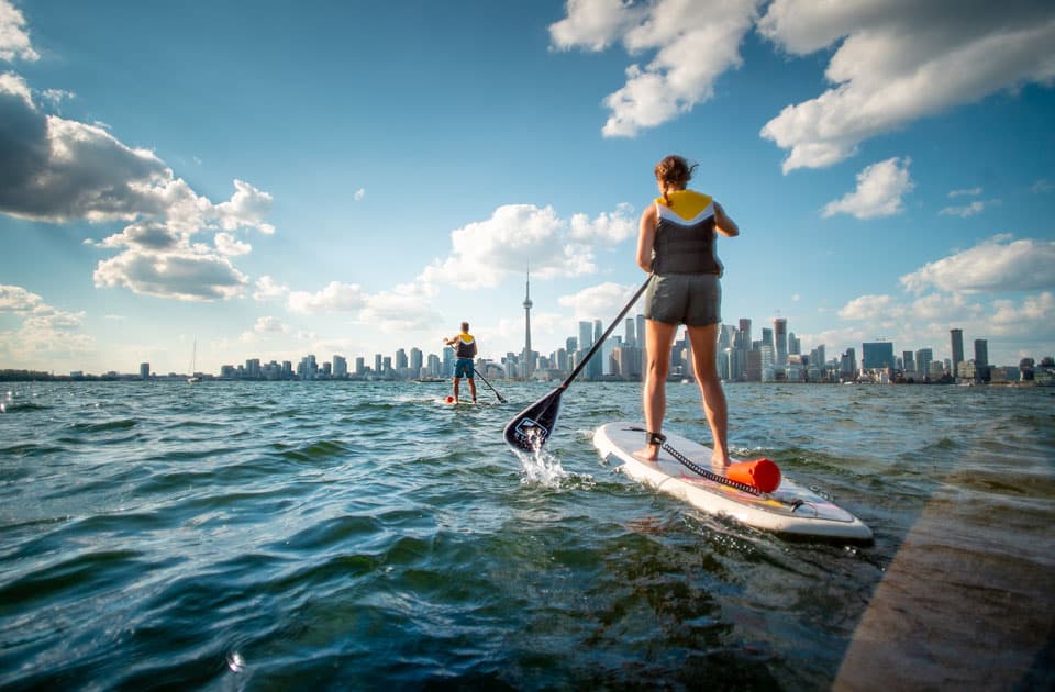 Stand Up Paddling in Toronto