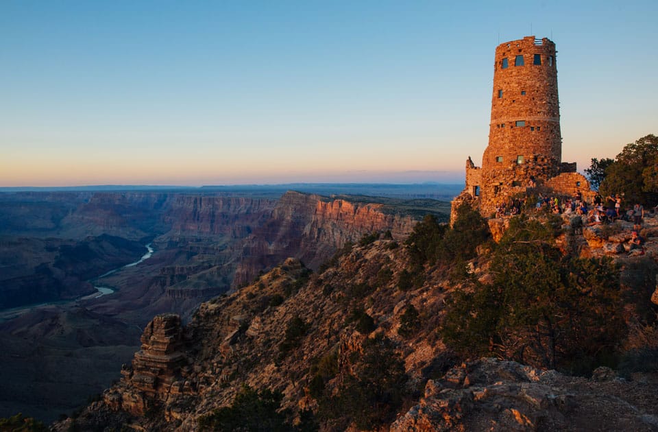 Desert View Watchtower im Grand Canyon Arizona