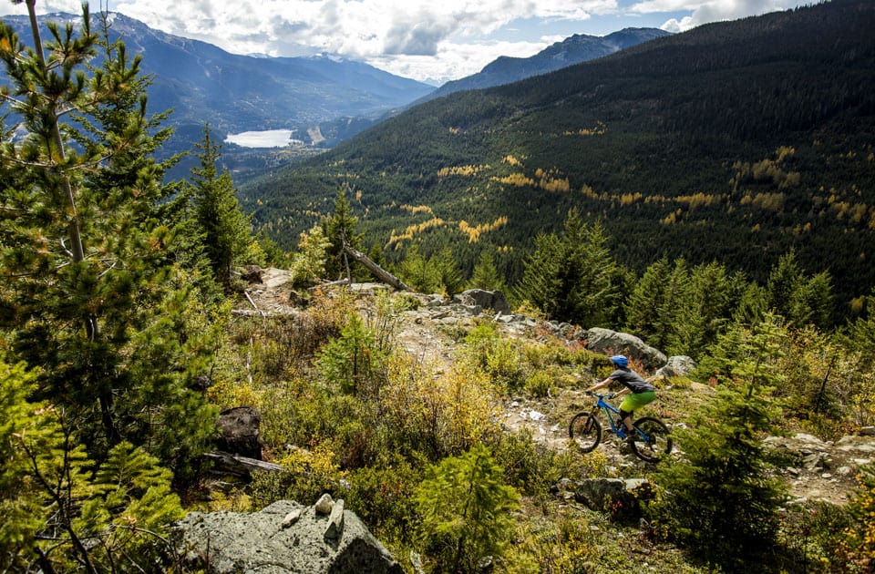 Mountainbiking in Whistler British Columbia