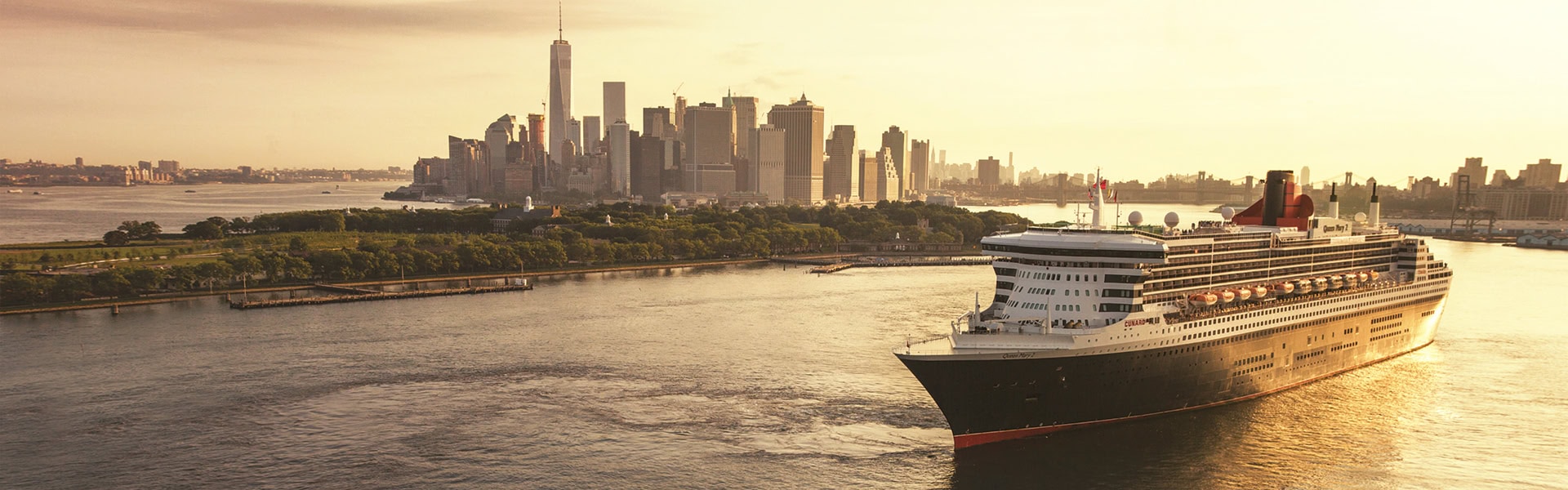 Kreuzfahrtschiff von Cunard