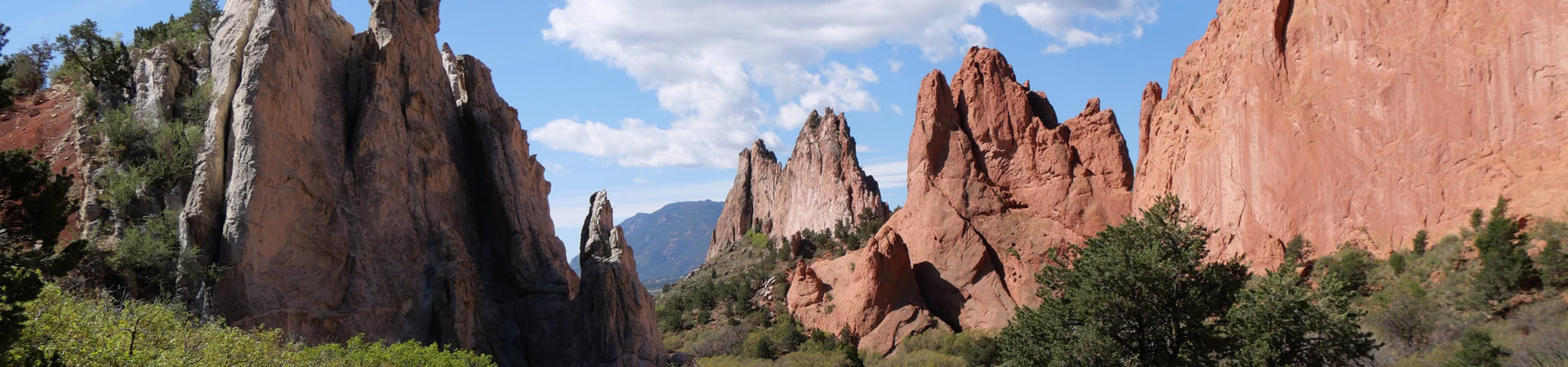 rote Berge in Colorado