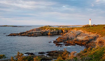 Nova Scotia-Kanada-Louisbourg-Lighthouse