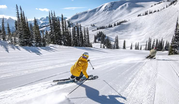 Skifahrer in Whistler