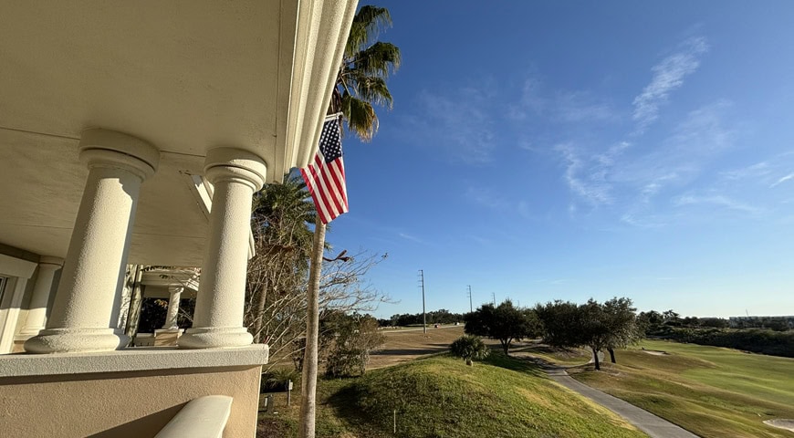 Aussicht vom Reunion Resort