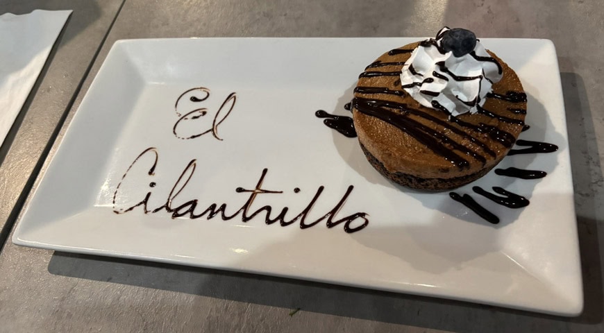 Nachtisch im El Cilantrillo