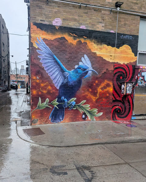 Graffiti Alley in Toronto