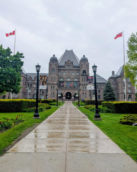 Parlamentsgebäude in Toronto