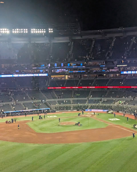 Baseballspiel im Rogers Centre