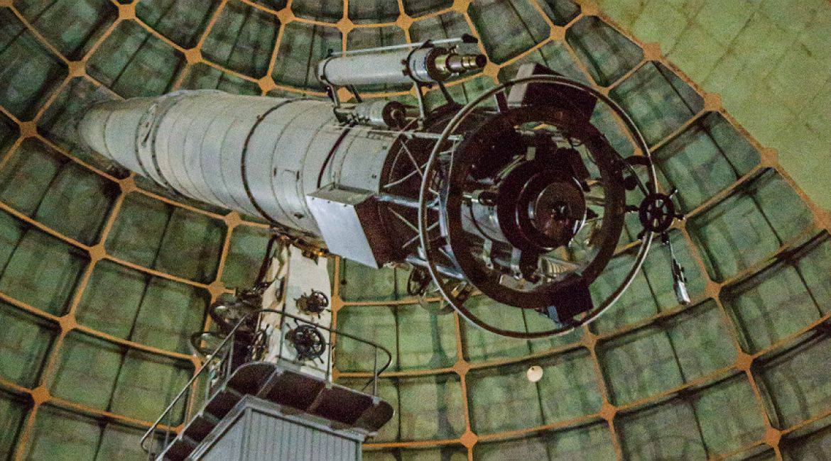 Teleskop im Lick Observatory